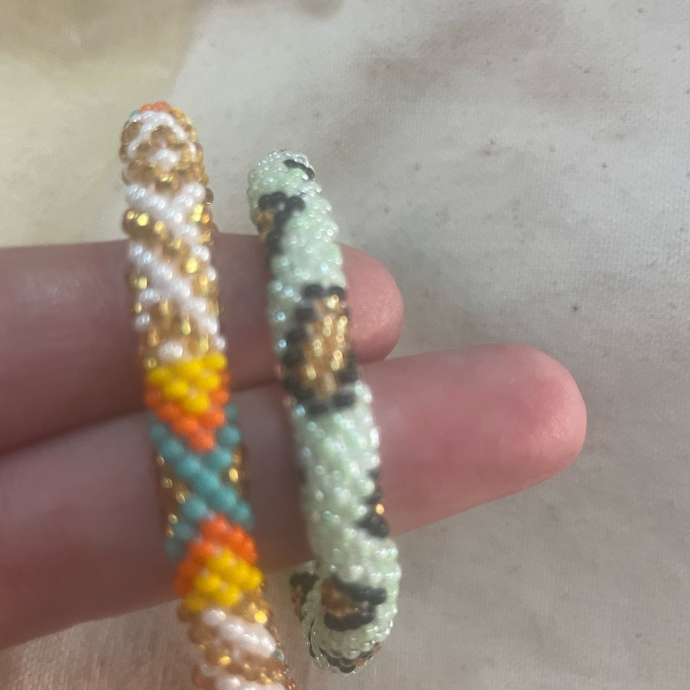 Nepal Handmade  Beaded Bracelet Set💐